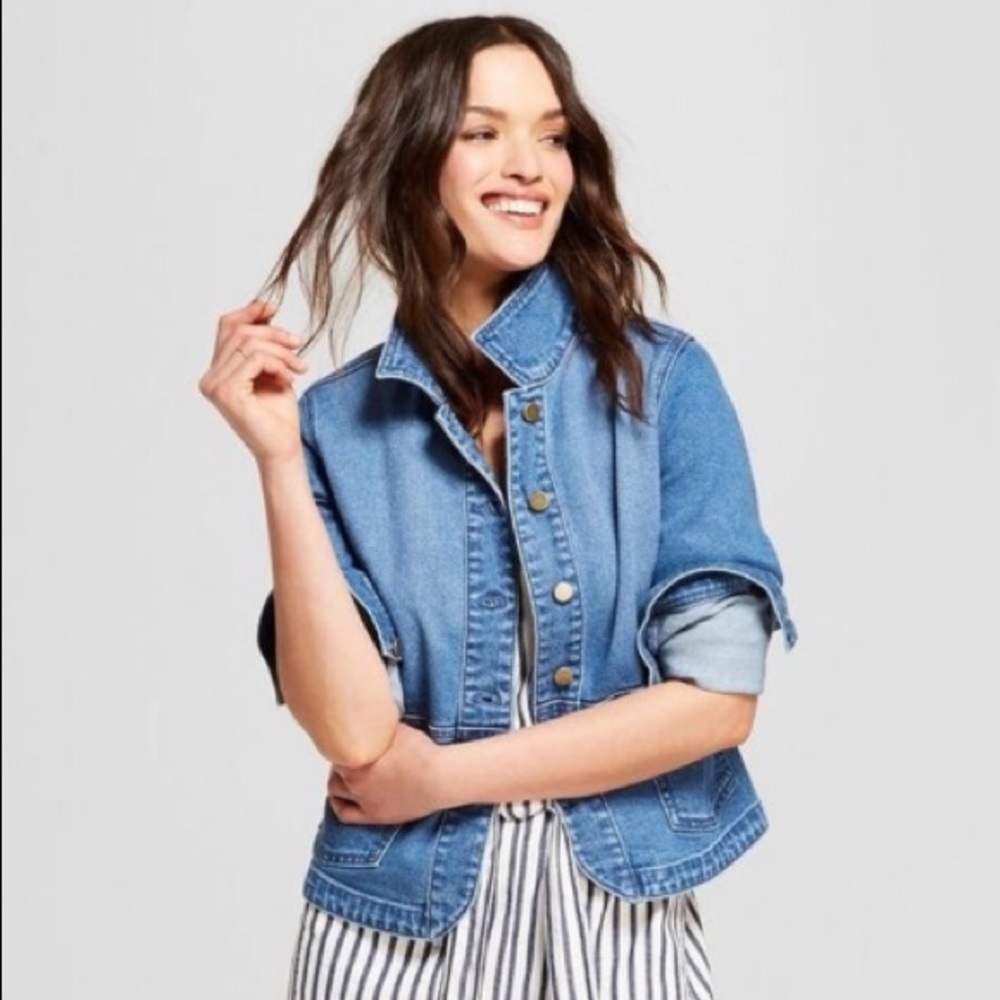 Universal Thread Boxy Denim Jean Jacket
